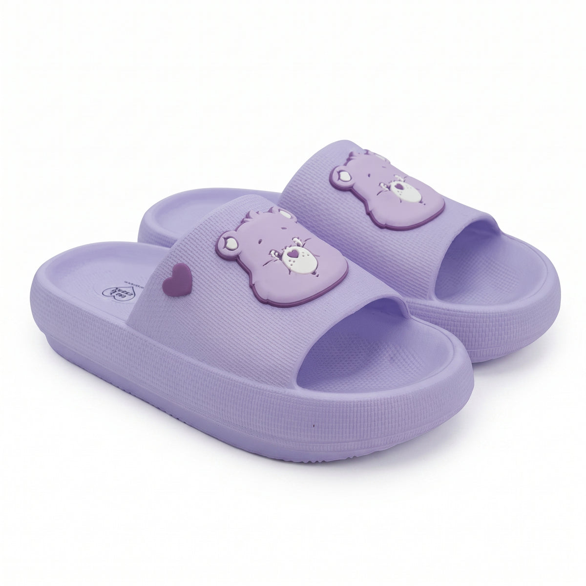 Sandalias de Ositos Cariñositos en color azul para mujer, vista lateral