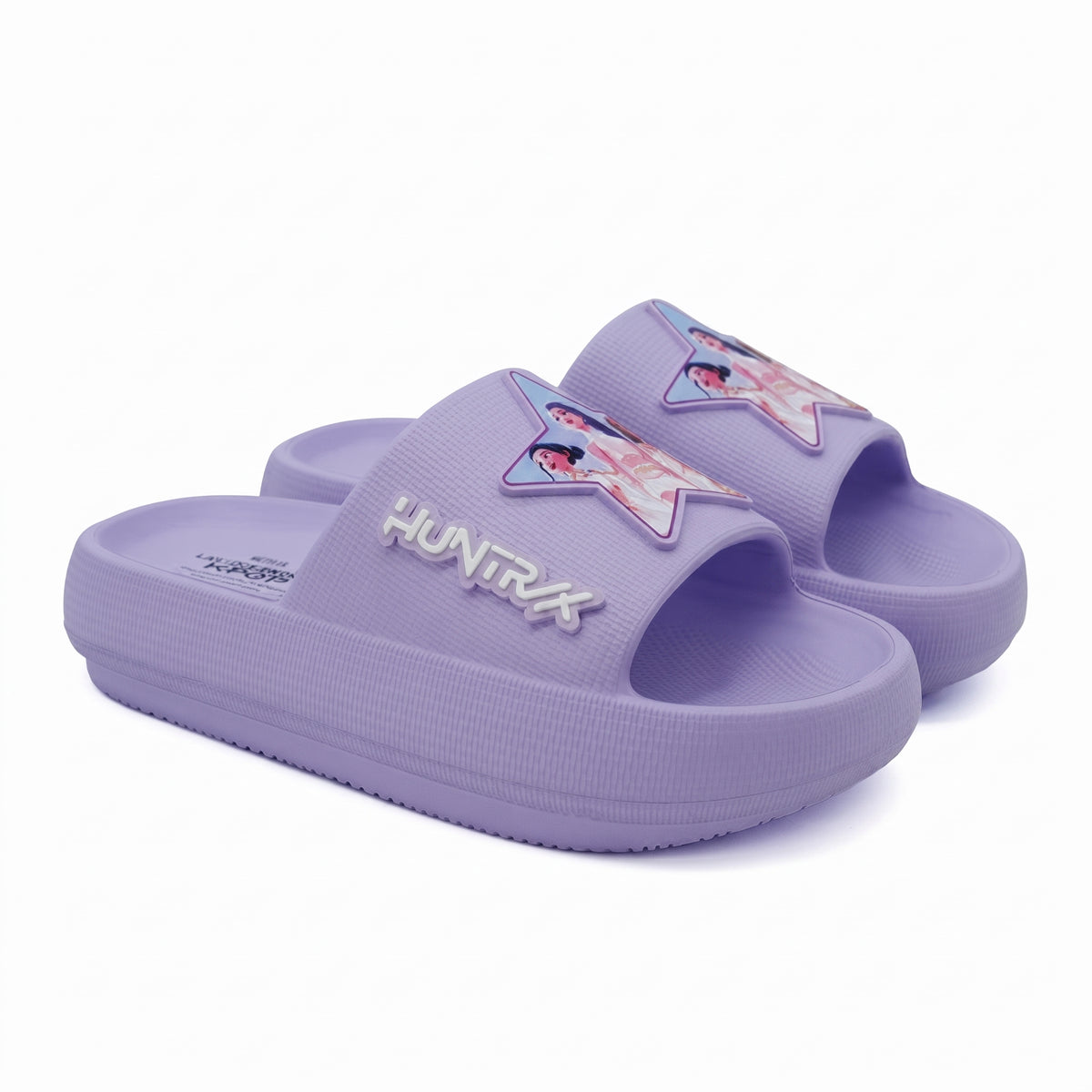 Sandalias de Guerreras K-Pop en color lila para niña, vista lateral